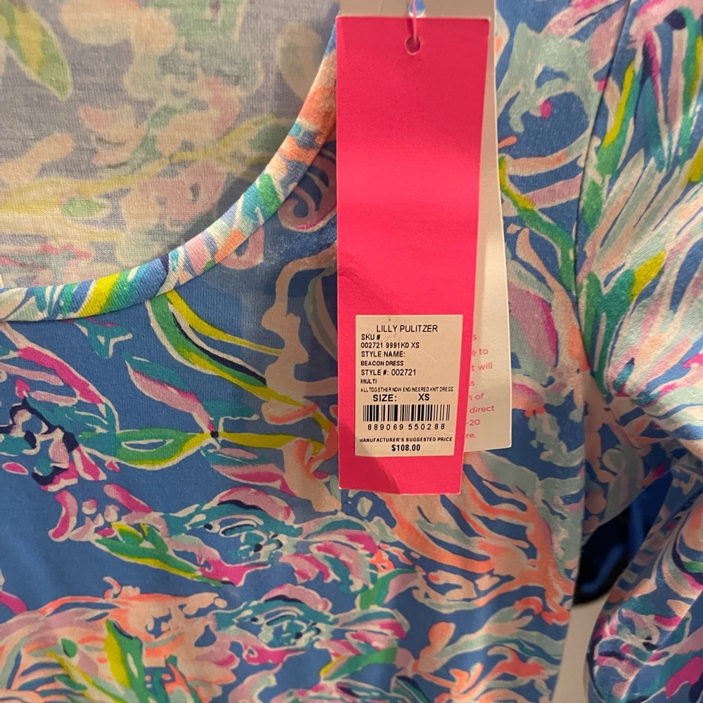 Lilly Pulitzer Beacon T Shirt Dress NWT